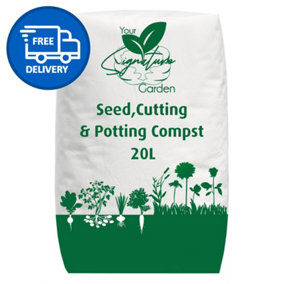 20L Seed & Cutting Compost Potting Soil by Laeto Your Signature Garden - FREE DELIVERY INCLUDED