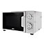 20L White Microwave, Freestanding, 700W - SIA FAM21WH