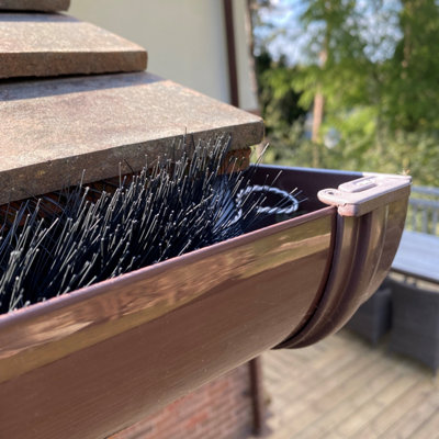 Gutter Brush Wiltec 24 M 20×120 Cm 8 Cm For Leaf Protection