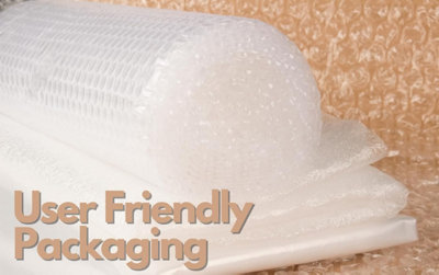 20M x 50CM Bubble Wrap Roll for Moving Packaging and Storing Materials - 4