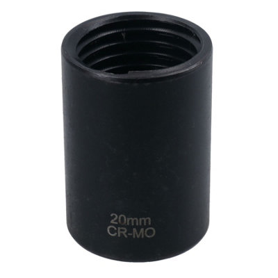20mm 1/2in Drive Locking Wheel Nut Twist Socket Remover Non Slip Broke Studs
