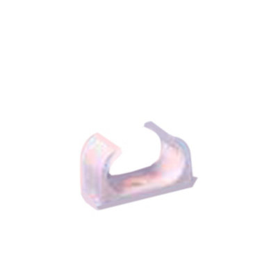 20mm CLIPS FOR OVAL CONDUIT WHITE