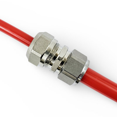 20mm Evoh x 12mm Evoh Adapter Reducer for Water Underfloor Heating Evoh Pipe and Multilayer Pert-Al Pert and Pex Pipe