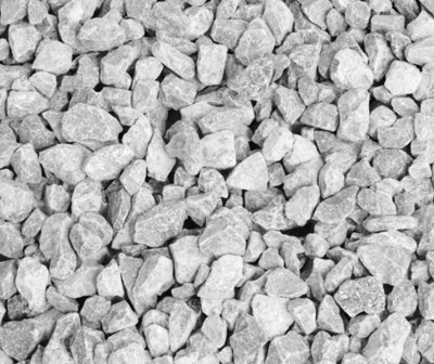 20mm White Limestone Aggregate Bulk Bag - 850 kg - L100 x W100 x H80 cm