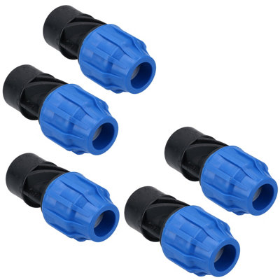 20mm x 3/4" MDPE Female Adapter Compression Coupling Fitting Water Pipe 5PK