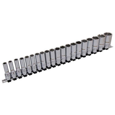20pc 1/2" XI-ON Super Grab Deep Socket Set Remove Worn Nut (CT2394)