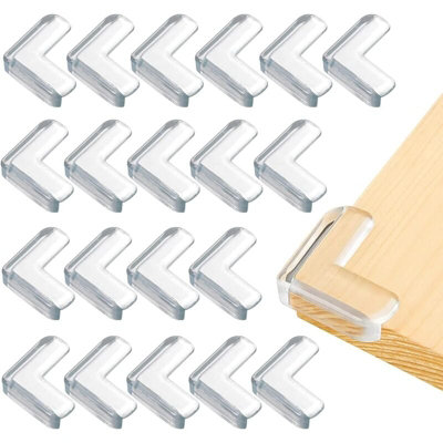 20PCS Baby Proof Corner Guards Clear Table Corner Protectors ...