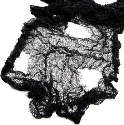 Halloween Creepy Cloth Net - Spooky Decor For Windows, Tables, Doors & Parties