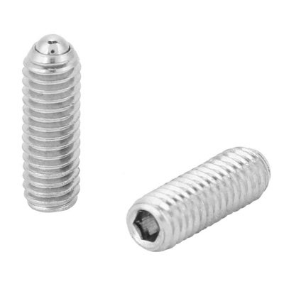 20pcs set Stainless Steel Thread Hex Spring Ball Plunger Screw (M4x12)