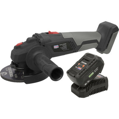 20V Brushless Angle Grinder Kit Includes 4Ah Battery & Charger