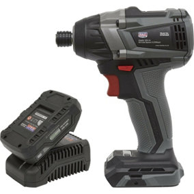 20V Brushless Impact Driver Kit - 1/4" Hex Drive - Includes Battery & Charger