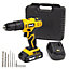 20v Combi Drill Driver Wolf Cordless with Battery & Charger