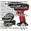 20V Cordless Impact Wrench Kit - 1/2" Sq Drive - With Battery & Charger - Bag