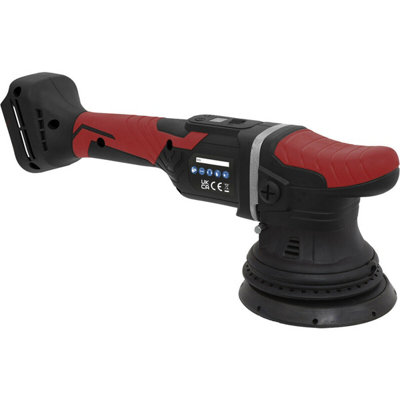 20V Cordless Orbital Polisher - 125mm Pad Size - BODY ONLY - Variable Speed