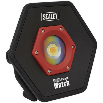 20W COB LED Rechargeable Floodlight - Lithium Ion Battery - Brightness Setting