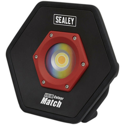 20W COB LED Rechargeable Floodlight - Lithium Ion Battery - Brightness Setting