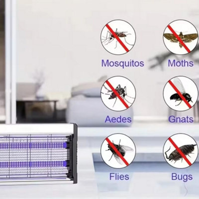Indoor Fly Trap UV Wall-Mounted Bug Catcher