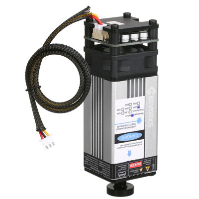 20W laser module 450nm engraving laser head suitable for laser engraving machine CNC router cutting machine