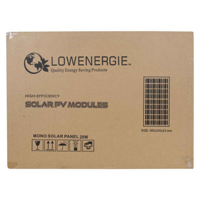 20w Monocrystalline Solar Panel Mono - 4