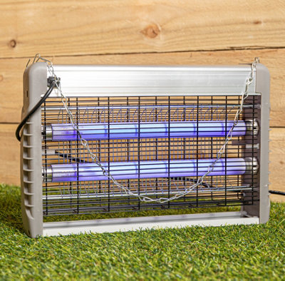 20w Ultra Violet Electronic Insect Killer Fly Zapper DIY at B Q