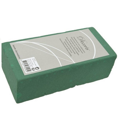 20x Decoris Green Floristry Foam Brick For Fresh Floral Craft Flower Arranging Block
