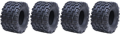 20x11.00-9 Slasher ATV Quad Tyres 6ply Wanda Road Legal Race Tires (Set of 4)