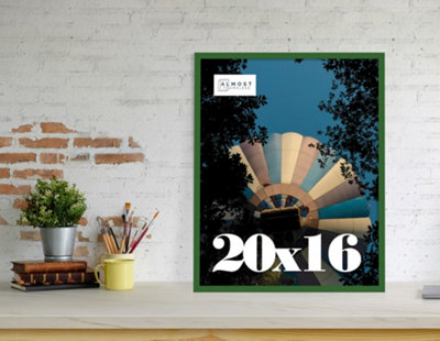 20x16 Green Picture Frame (40.6 x 50.8cm) Poster, Photo, Artwork ...