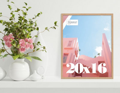 アートポスター OAK Art Frame Pink × Overlap Touch & Drawing #1