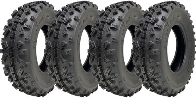 20x6-10 ATV Quad Tyres OBOR Advent 155/85-10 Tubeless Road Legal 73kg (Set of 4)