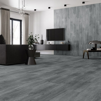 21 PCS Self Adhesive Plank Wood Effect PVC Flooring