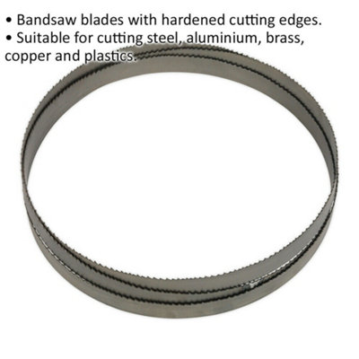 2100 x 20 x 0.8mm Bi-Metal Bandsaw Blade - 6/10 TPI Variable Pitch Metal Plastic