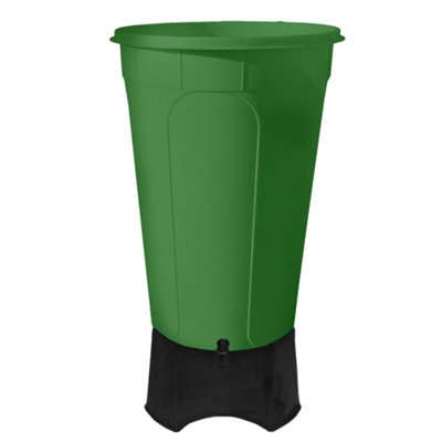 210L Water Butt Heavy Duty Large Waterbutt - Green