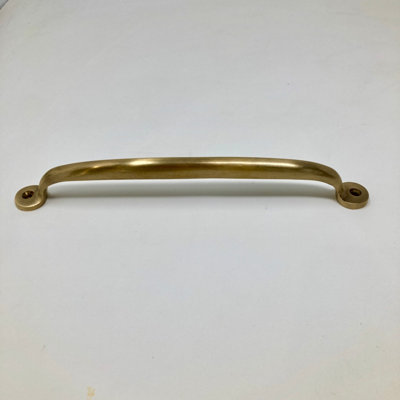 215mm Pull Handle Unlacquered Aged Brass