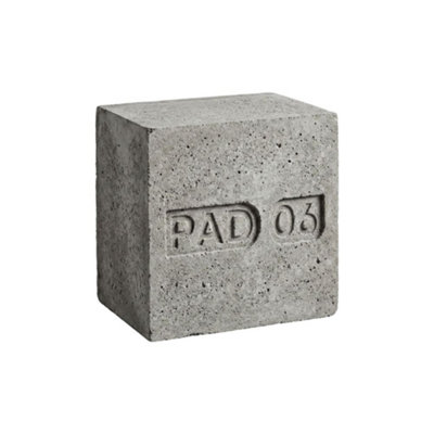 215mm x 140mm x 215mm Concrete Padstone PAD06 (2/Pack)