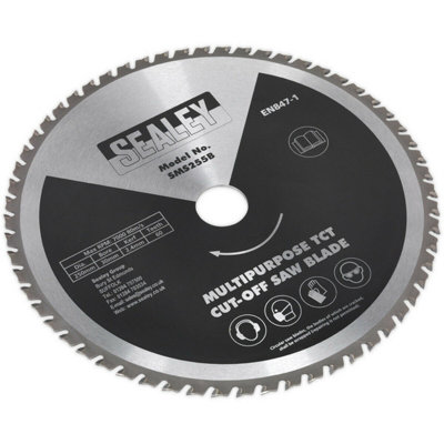 216mm x 2.4mm CutOff Circular Saw Blade 60 TPU 30mm Bore Multi Purpose