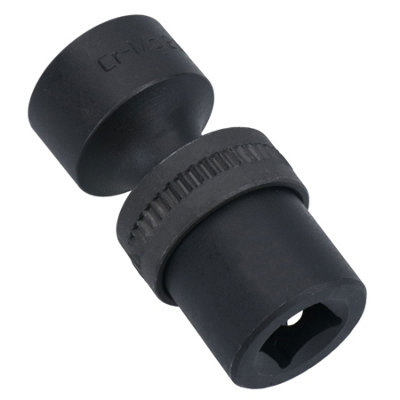 21mm 1/2in Drive Universal Swivel Wobble Metric Impact Shallow Socket 6 ...
