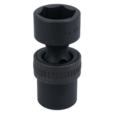 21mm 1/2in Drive Universal Swivel Wobble Metric Impact Shallow Socket 6 ...