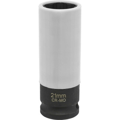 21mm Alloy Wheel Star Profile Impact Socket for Hyundai Vehicles - 1/2" Drive