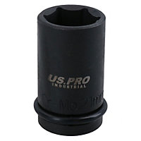 21mm Metric Scaffolders Scaffolding Impact Socket 1/2" Drive With Pin and O Ring