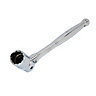 21mm Scaffolding Spanner / Wrench 12 Teeth With Swivel Handle 7/16" (CT0400)