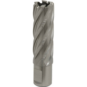 21mm x 50mm Depth Rotabor Cutter - M2 Steel Annular Metal Core Drill 19mm Shank