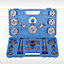 21pc Disc Brake Piston Rewind Back Tool Kit Universal Car Auto Wind Back Caliper
