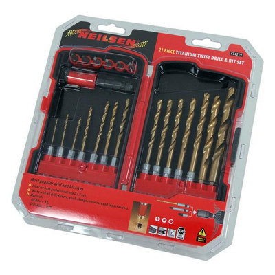 Titan drill bit discount set