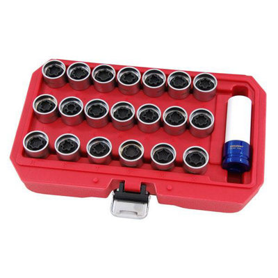 21pcs Audi Wheel Lock Screw Socket Set (Neilsen CT4152)