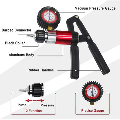 Can Be Used To DASBET 21PCS Hand Held Vacuum Pressure Pump Tester