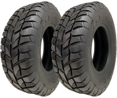 21x7.00-10 (175/75-10) OBOR Beast 6ply Front tubeless tyre Road Legal (Set of 2)