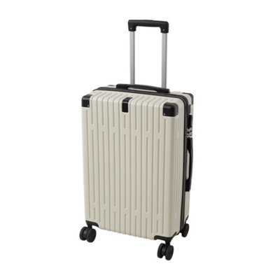 22-inch Lightweight Hard Shell Travel Suitcases with Silent Spinner ...