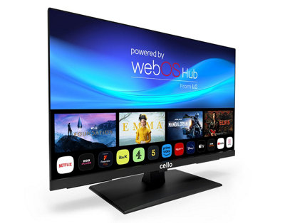 22 Inch Smart WebOS Full HD TV with Freeview Play and Perfect Pitch Sound