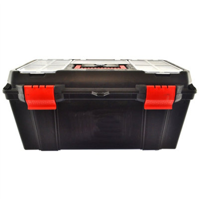 22" Maestro Toolbox with Handle / Holdall / Plastic Box / DIY Storage Box TE814