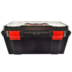 22" Maestro Toolbox with Handle / Holdall / Plastic Box / DIY Storage Box TE814